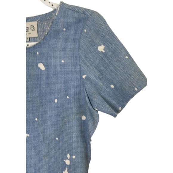 SEA NEW YORK EMBROIDERED SHORT SLEEVE TOP SIZE 0 - Picture 4 of 8